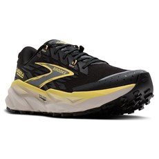 Brooks Mens Cascadia 19 | Black / Yellow