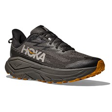 Hoka Mens Challenger 8 GTX | Asphalt Grey / Varsity Yellow
