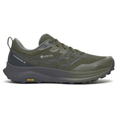 Saucony Mens Peregrine 16 GTX | Fatigue / Ebony