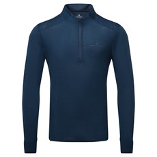 Ron Hill Mens Tech Merino HZ | Dark Navy / Oxide