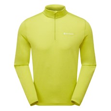 Montane Mens Dart Zip Neck | Citrus Spring