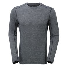 Montane Mens Primino 140 LS Tee | Black