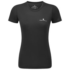 Ron Hill Womens Core SS Tee | Black / Bright White