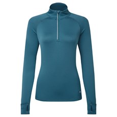 Ron Hill Womens Tech Winter Half Zip | Legion Blue