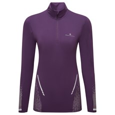 Ron Hill Womens Tech Reflect HZ | Damson / Reflect