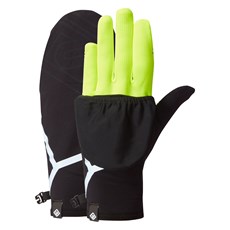 Ron Hill Winter Convertible Glove | Fluo Zest / Black