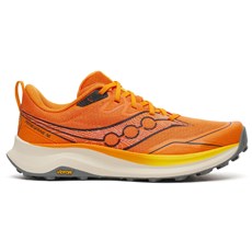 Saucony Mens Peregrine 16 | Fuego / Cyber