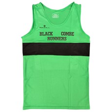 Black Combe Runners Womens Vest | Green / Black