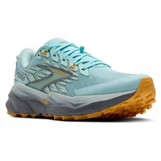 Brooks Womens Cascadia 19 | Clearwater / Primer Grey