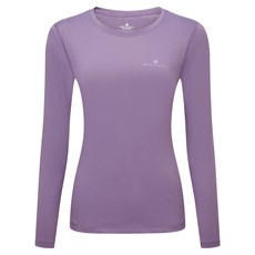 Ron Hill Womens Core LS Tee | Dark Iris / Iris