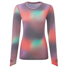 Ron Hill Womens Golden Hour LS Tee | Multi Glow