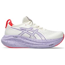 Asics Womens Nimbus 27 Tokyo | Cream / Edu Purple