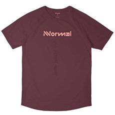 NNormal Womens Race Tee | Burgundy