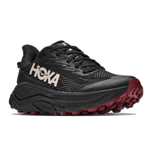 Hoka Womens Challenger 8 GTX | Black / Burgundy