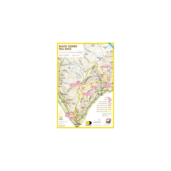 Harvey Black Combe Race Map