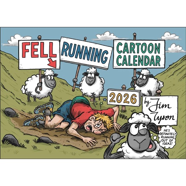 Fell Running Cartoon Calendar 2026