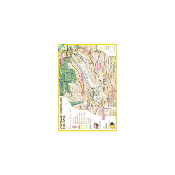 Harvey Coledale Horseshoe Race Map