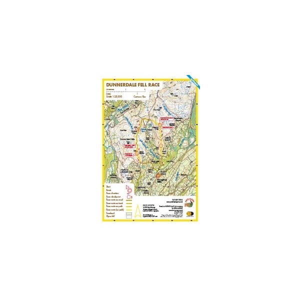 Harvey Dunnerdale Race Map