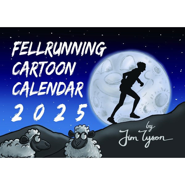 Fell Running Cartoon Calendar 2025