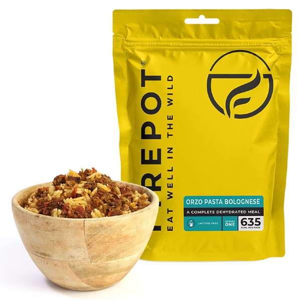 Firepot Orzo Pasta Bolognese