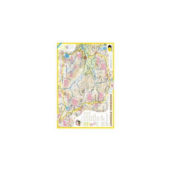 Harvey Langdale Horseshoe Race Map