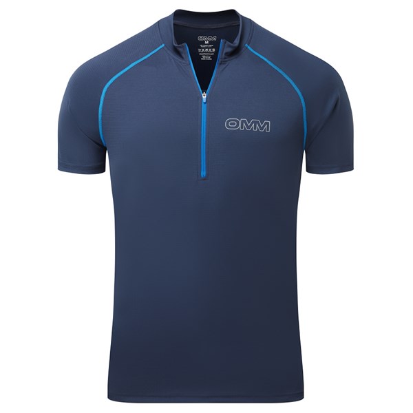 OMM Mens Bearing Zip Tee