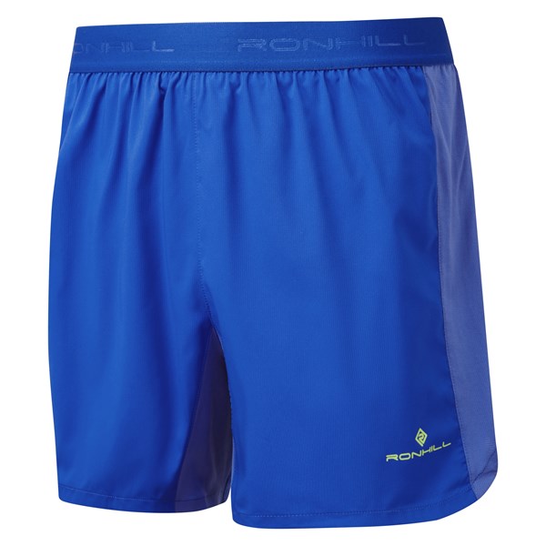 Ron Hill Mens Tech Inch Short Azurite Citrus
