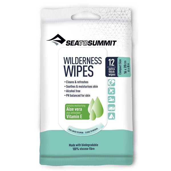 Sea to Summit Wilderness Wipes (12 PK)