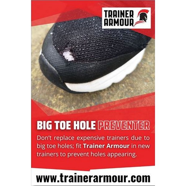 Trainer Armour Big Toe Hole Preventer