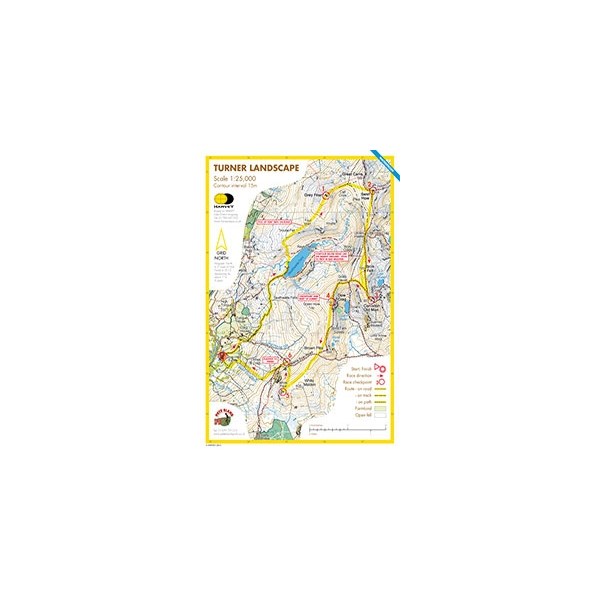 Harvey Turner Landscape Race Map