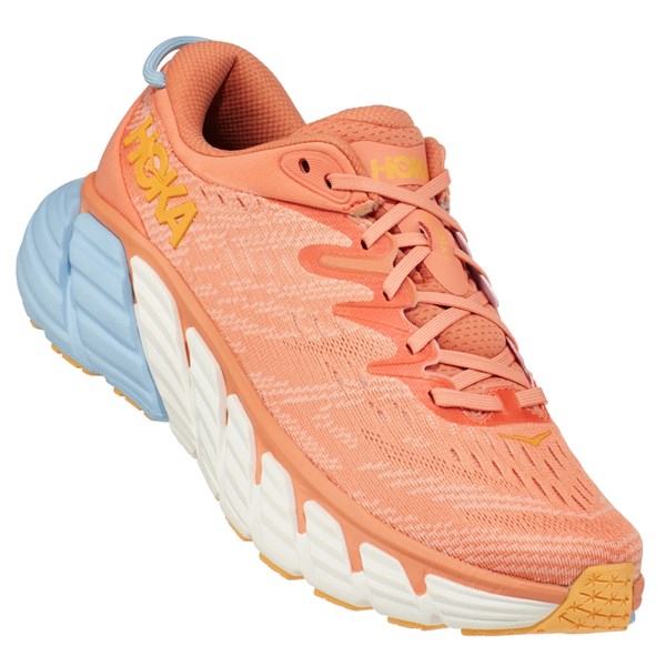 Hoka Womens Gaviota 4 Shell Coral / Peach Pafait
