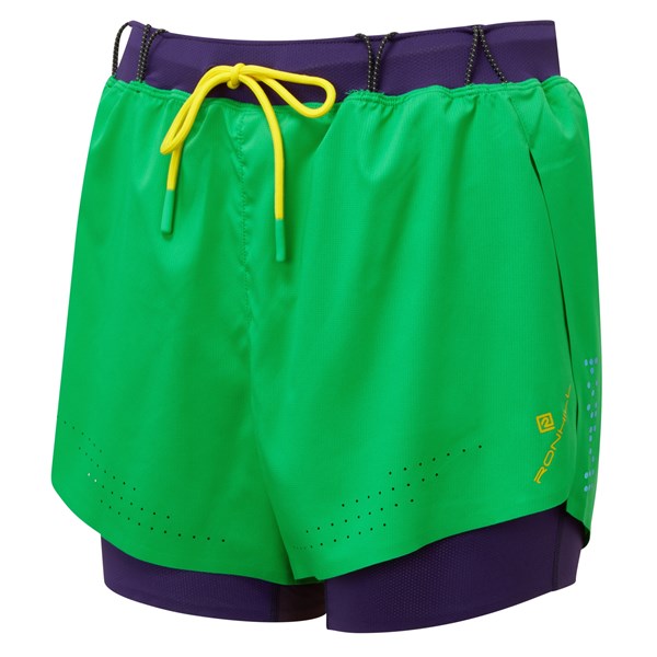 Ladies Shorts Ronhill Marathon Twin Shorts Ron Hill Womens Tech