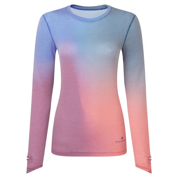 Ron Hill Womens Tech Golden Hour LS Tee