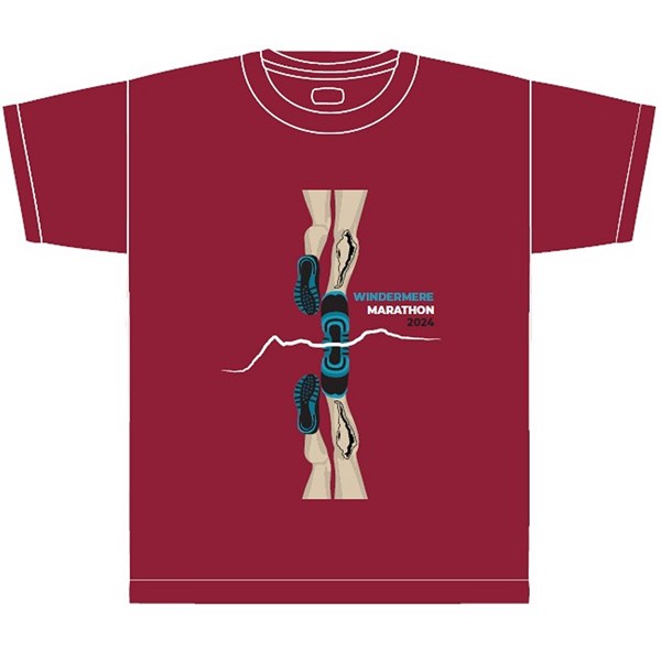 Mens Windermere Marathon 2024 Tee
