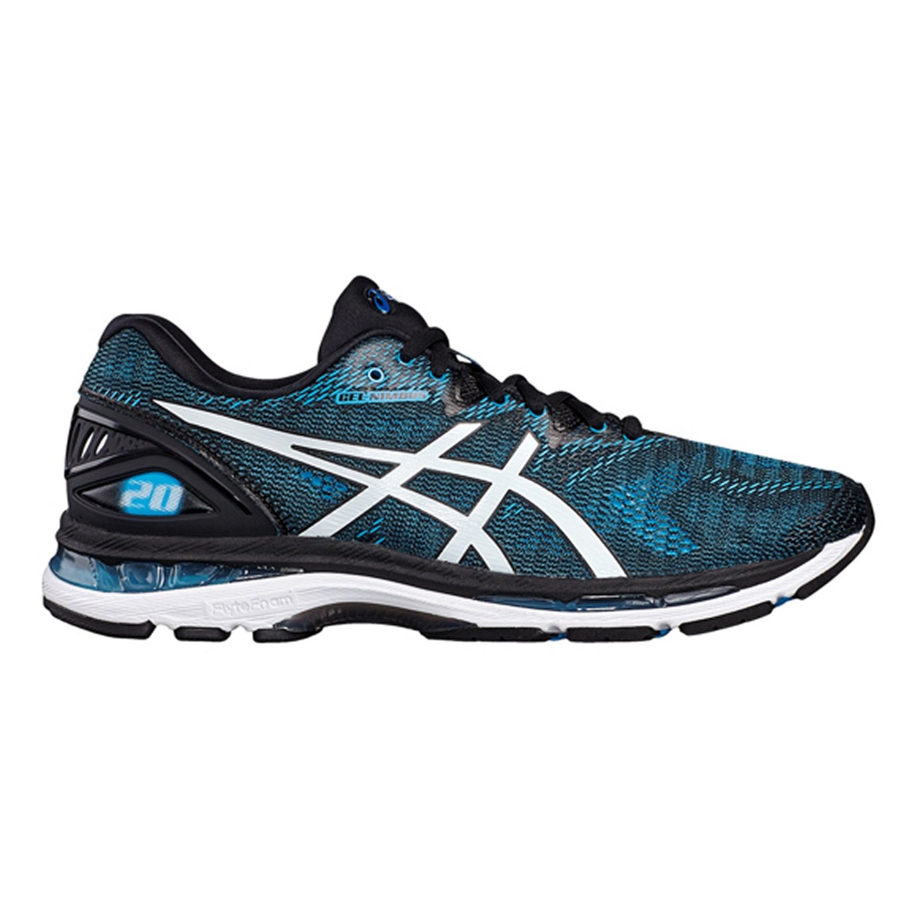 Asics Men's Nimbus 20 | Island Blue / White