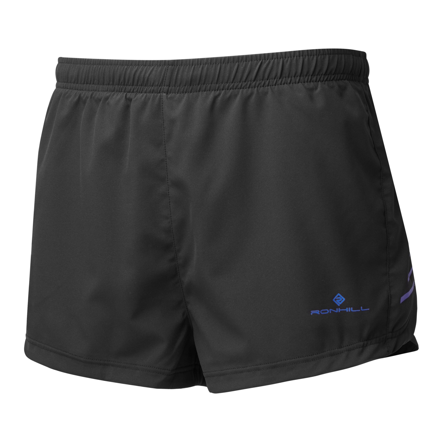 Ron Hill Men's Stride Cargo Racer Short Black / Azurite