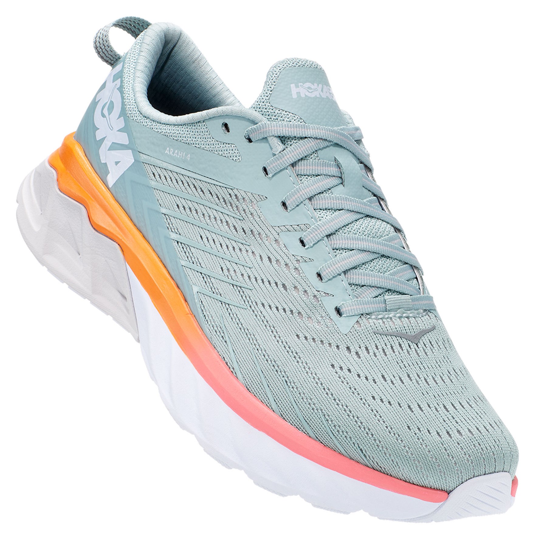 Hoka Women's Arahi 4 Blue Hazel / Lunar Rock