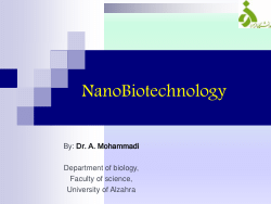 Nanobiotechnology 5:Methods for Synthesis of Nanoparticle