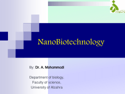 Nanobiotechnology 4: Nanoporous materials