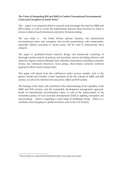 The Value of Integrating KM and M&E-IPSA 2021.pdf