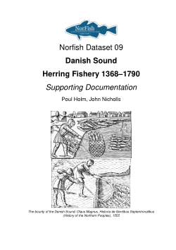 Norfish 09 Danish Sound Herring Fishery 1368–1790