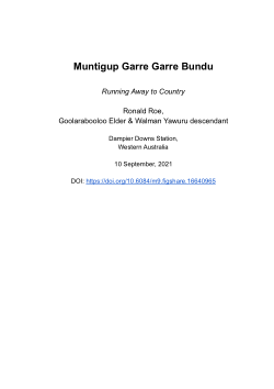 Muntigup Garre Garre Bundu