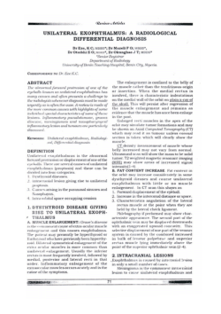 Unilateral exophthalmus. A radiological differential diagnosis.pdf