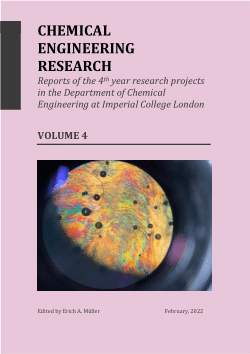 Chemical Engineering Research vol 4
