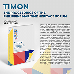 Timon The Proceedings of the Philippine Maritime Heritage Forum Volume I