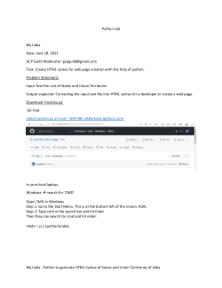 Item - Python for converting text format into HTML of States and Union ...