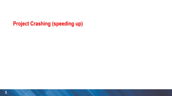 Project Crashing (Speeding up)