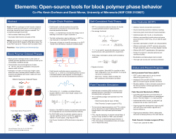 Elements: Open Source Tools for Block Polymer Phase Behavior