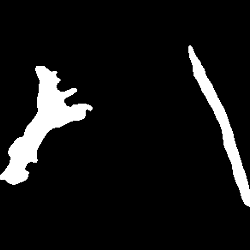 3.Binary masks for each cropped roi image.