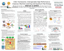 CSSI: Frameworks: Interoperable High-Performance Classical, Machine Learning and Quantum Free Energy Methods in AMBERPI: Kenneth M. Merz, Jr., Co-PIs: Metin Aktulga, Andreas W. Götz, Darrin M. YorkInstitutions: Michigan State University, University of California San Diego, Rutgers University